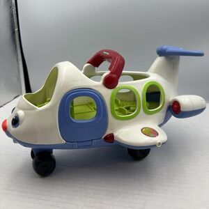 Fisher Price Little People Lil Movers Airplane Plane-Sounds, Lights, Song! 2005